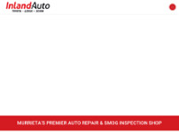 Inland Auto website screenshot