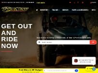 Website Screenshot RideNow Fort Worth