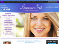 Levenson Smile website screenshot