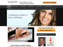 Gentle Dental Care website screenshot