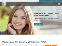 Website Screenshot Kenny Williams, DDS