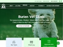 Website Screenshot Normandy Animal Hospital