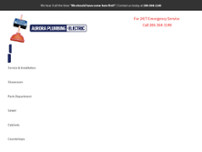 Aurora Plumbing & Electric Supply website screenshot