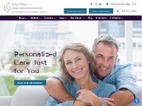 Website Screenshot Advance Dermatology & Laser Medical Center by Nita Patel M.D.