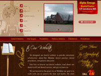 Alpha Omega Dental Center website screenshot