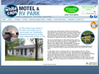 White Caps Motel website screenshot