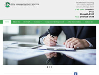 Total Insurance Agency Services, Inc. website screenshot