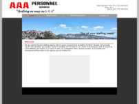 Screenshot for http://aaapersonnelservices.com/