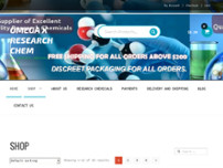 omega x researchchem website screenshot