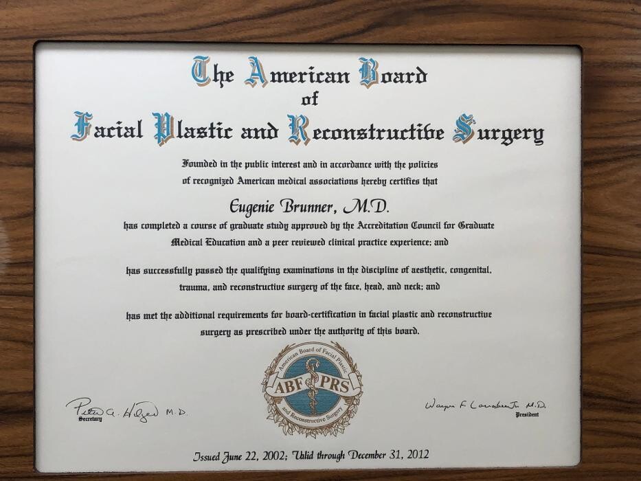 Images Eugenie Brunner, MD, FACS