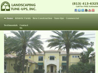 Landscaping Tune-Ups, Inc. website screenshot
