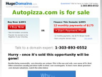 Auto Pizza1 website screenshot