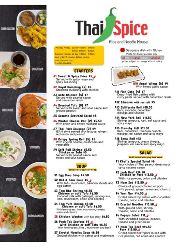 Images Thai Spice Rice & Noodle