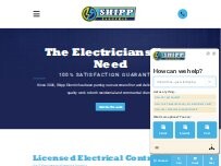 Website Screenshot Shipp Electric