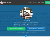 Power Retailing website screenshot