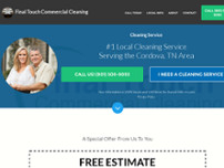 Screenshot for http://cordovatncleaningservice.com/