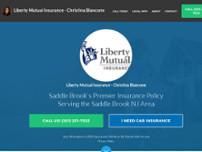 Liberty Mutual Insurance - Christina Blancone website screenshot