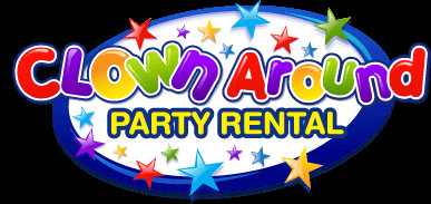 Clown Around Party Rental Logo