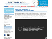 CopyCorp Of Fl. website screenshot