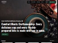 Website Screenshot Green Beans Coffee Omaha - Millard
