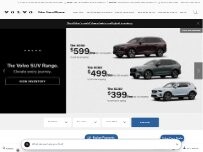Website Screenshot Volvo Cars of Queens