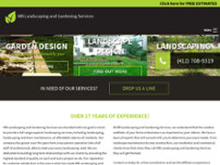 MB Landscaping and Gardening Services website screenshot