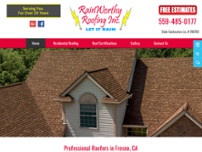 Rainworthy Roofing Inc website screenshot