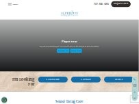 Website Screenshot Alder Bay Assisted Living