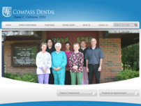 Compass Dental-Daniel Callstrom C DDS website screenshot