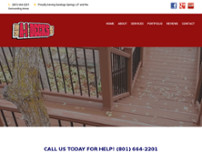 A-1 Decks website screenshot