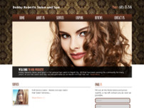 Screenshot for http://bobbyrobertssalonandspa.com
