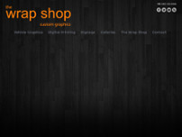 The Wrap Shop website screenshot