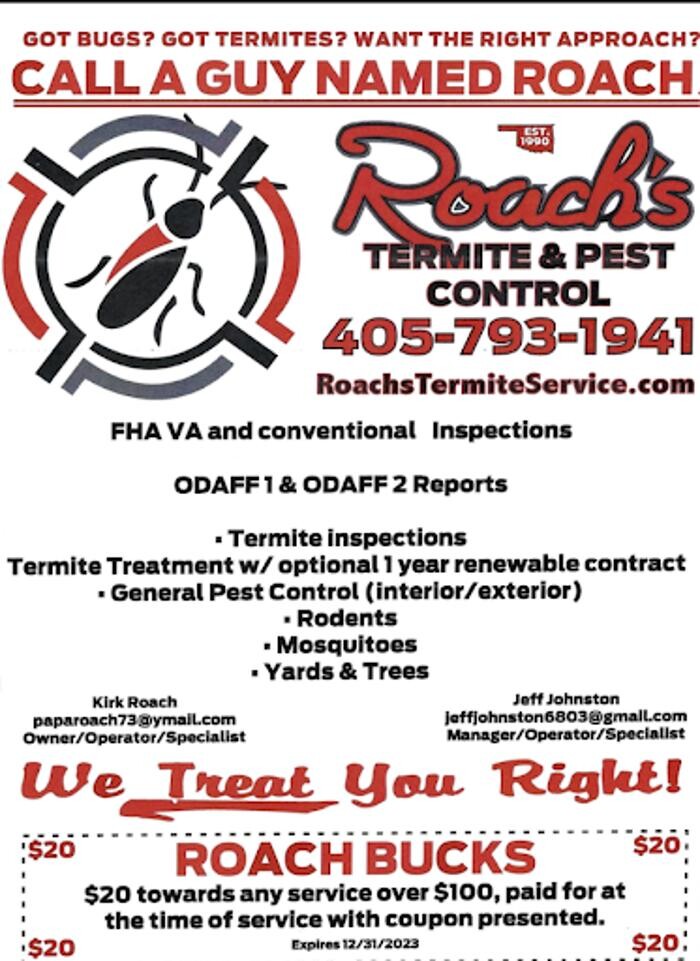 Images Roach's Termite and Pest Control Inc.
