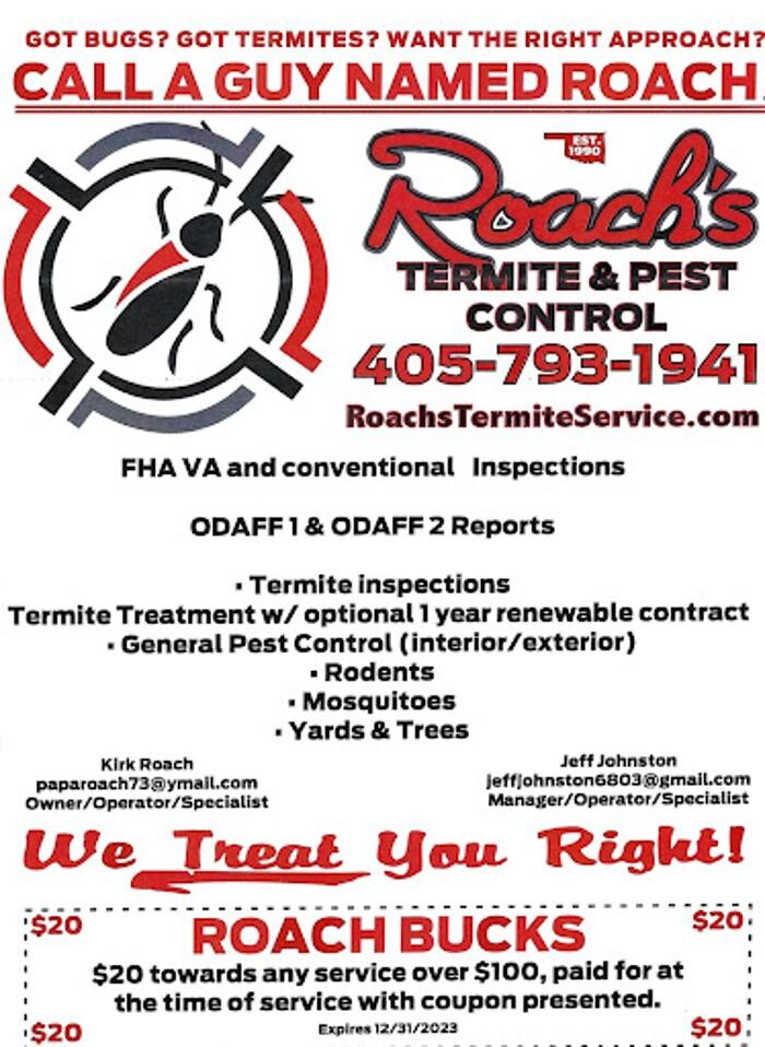 Images Roach's Termite and Pest Control Inc.