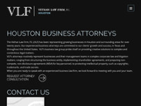 Vethan Law Firm P.C. website screenshot