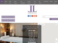 Lorena Luca website screenshot