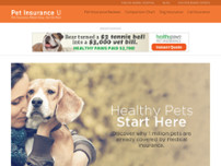 Screenshot for https://www.petinsuranceu.com
