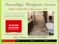 Dudley DoRight Home Improvements, LLC website screenshot