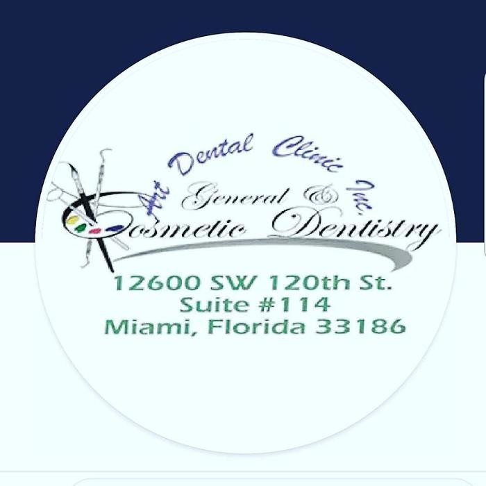 Dr. Dora R. Artiles: Art Dental Clinic. Logo
