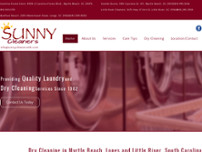 Sunny Cleaners - Grand Dunes website screenshot