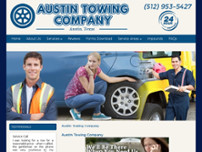 Austin Towing Company website screenshot