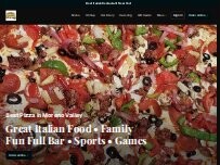 Website Screenshot Big Guy's Pizza, Pasta and Sports Bar