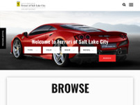 Ferrari of Salt Lake City website screenshot