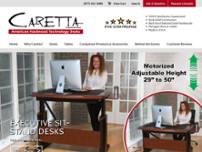 Caretta Workspace website screenshot