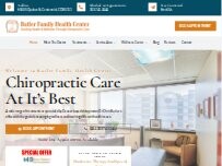 Website Screenshot Butler Family Health Center