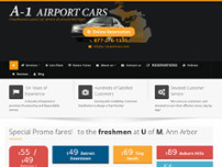 Screenshot for https://www.a-1airportcars.com/