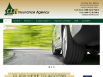 CLH Insurance Agency website screenshot