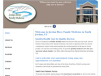 Screenshot for http://www.jordanriverfamilymedicine.com