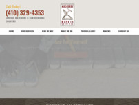 Masonry Repair Services website screenshot