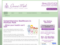 Omni-Med - Roger Di Ruggiero MD website screenshot